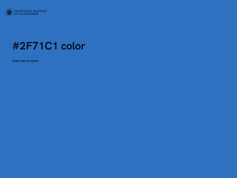 #2F71C1 color image