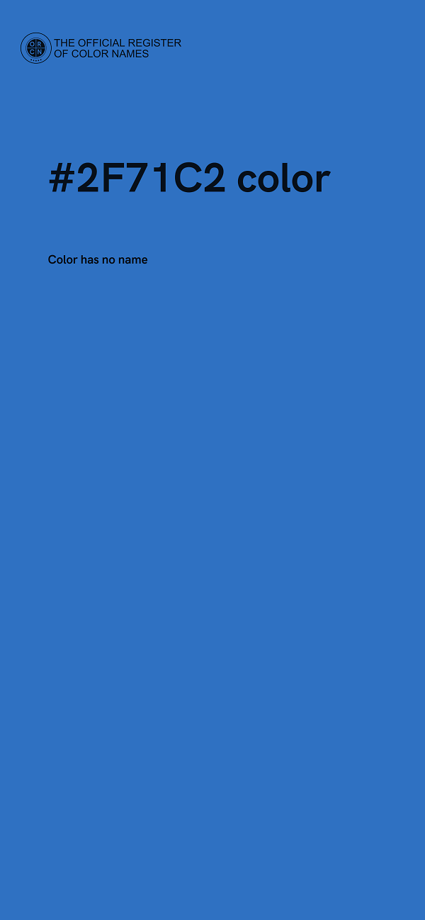 #2F71C2 color image