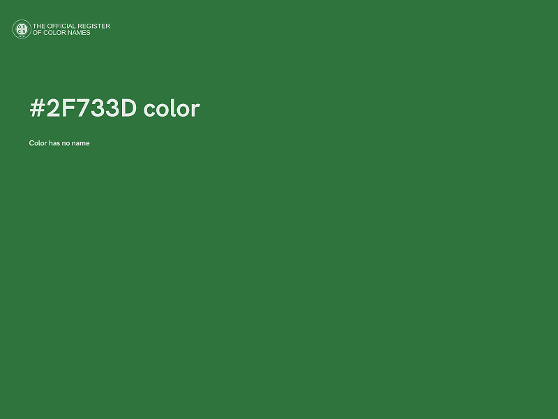 #2F733D color image