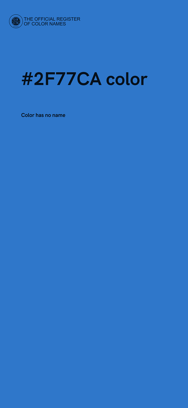#2F77CA color image