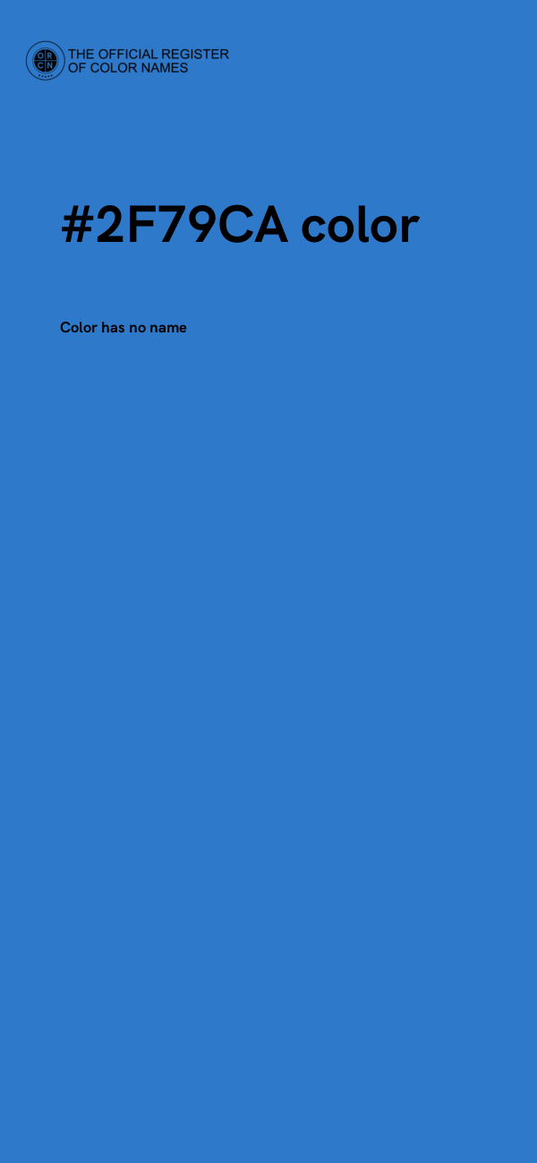 #2F79CA color image