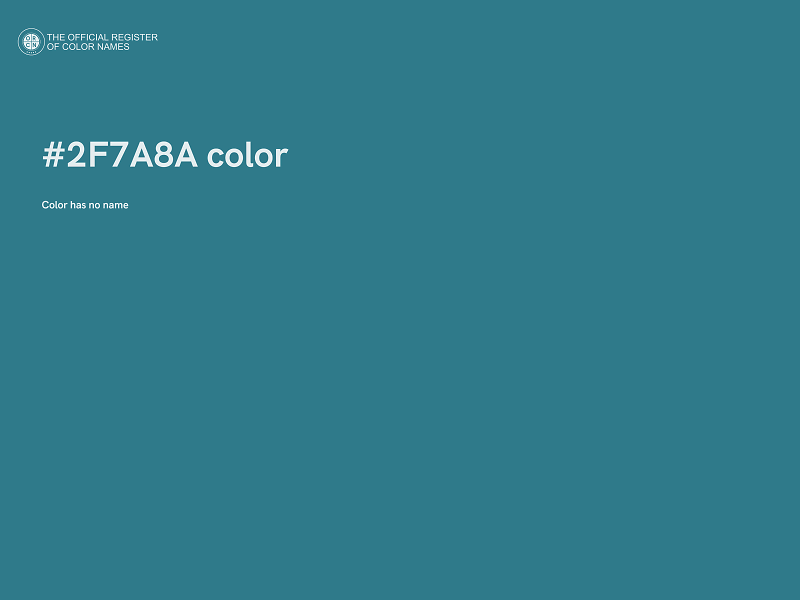 #2F7A8A color image