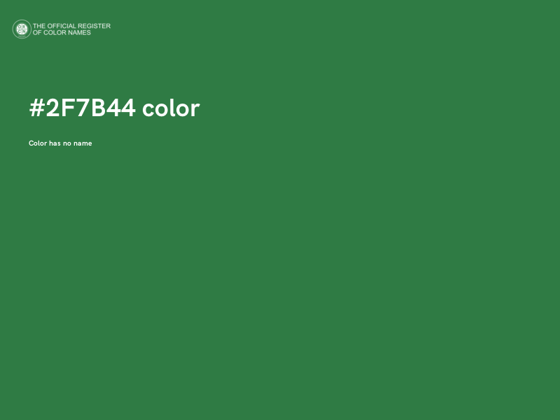 #2F7B44 color image