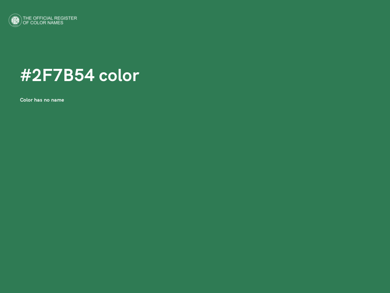 #2F7B54 color image