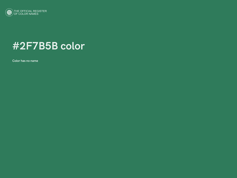 #2F7B5B color image