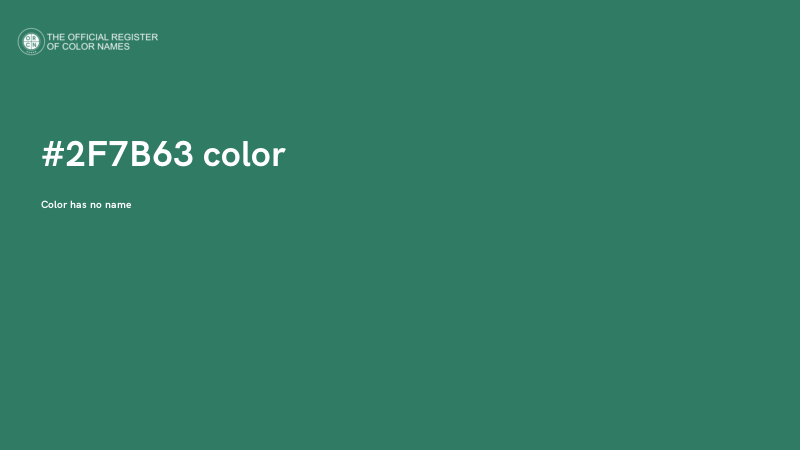 #2F7B63 color image