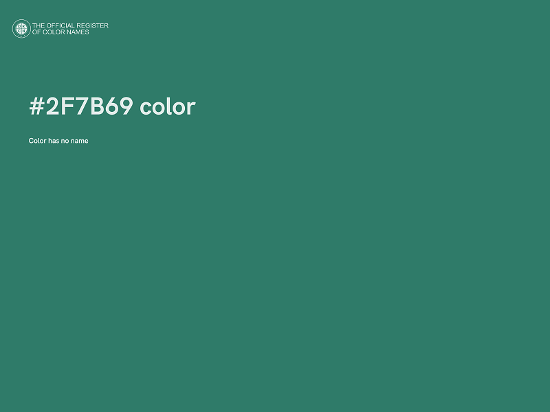 #2F7B69 color image