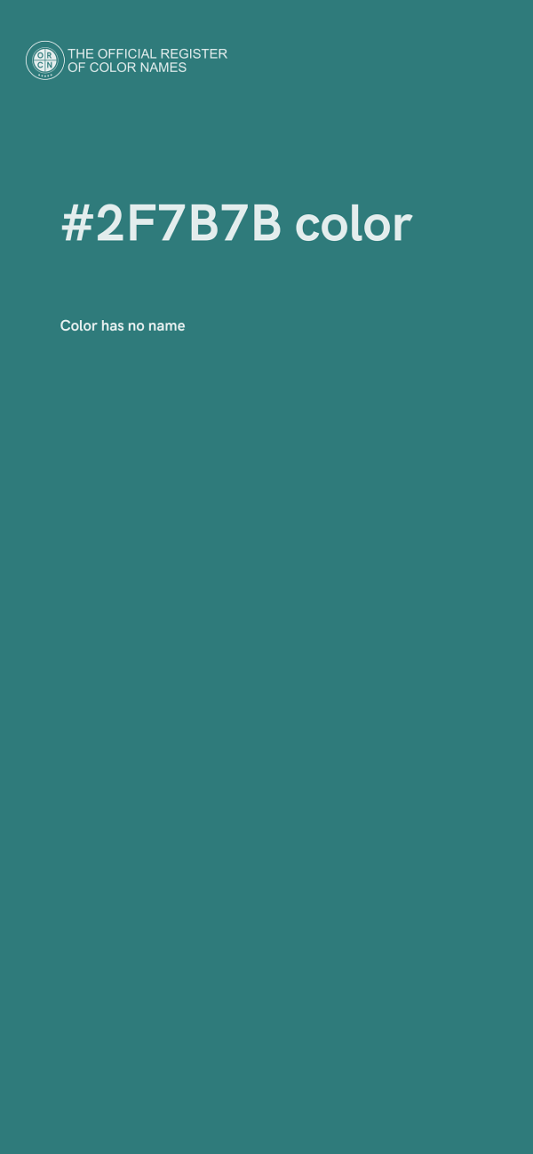 #2F7B7B color image