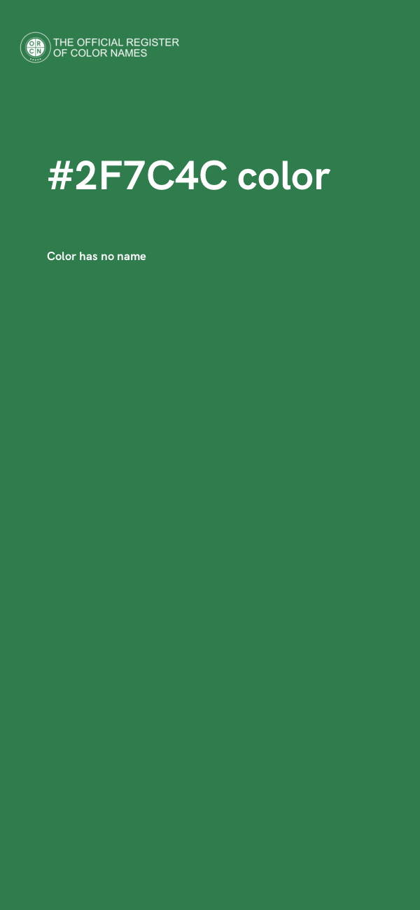 #2F7C4C color image