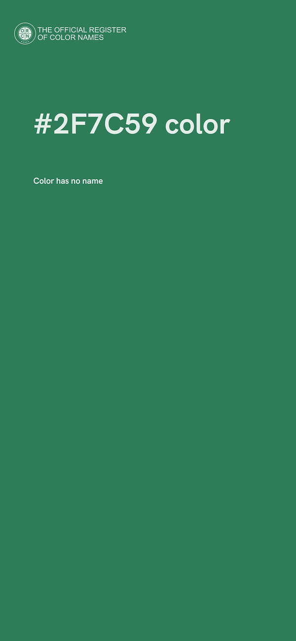 #2F7C59 color image