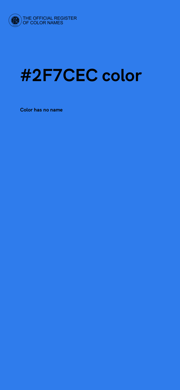 #2F7CEC color image