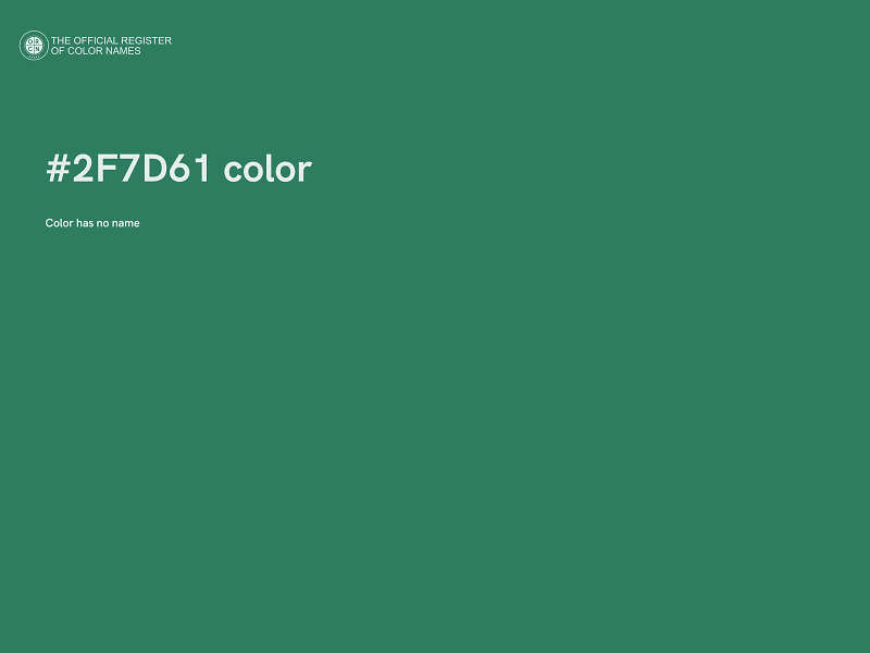 #2F7D61 color image