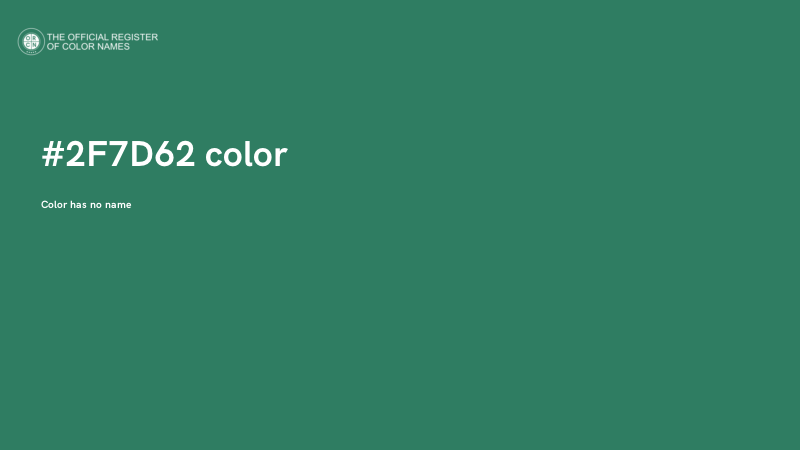 #2F7D62 color image