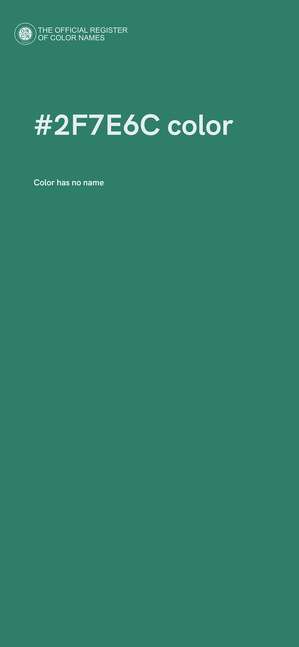 #2F7E6C color image