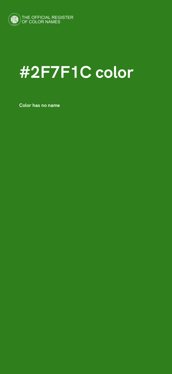 #2F7F1C color image
