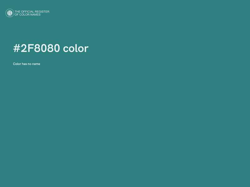 #2F8080 color image