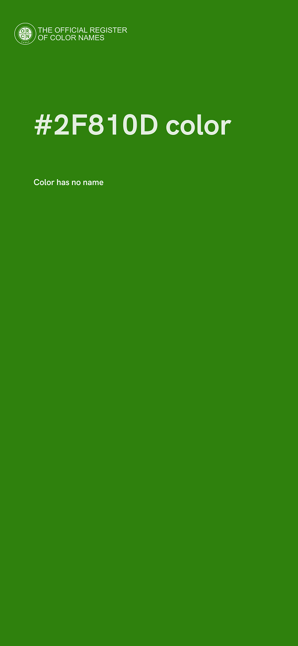 #2F810D color image
