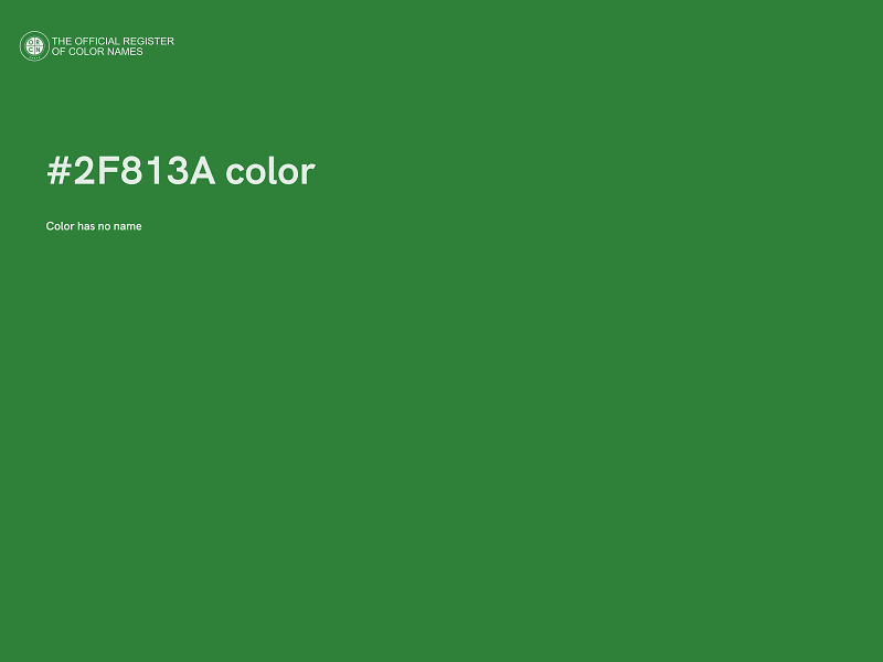 #2F813A color image