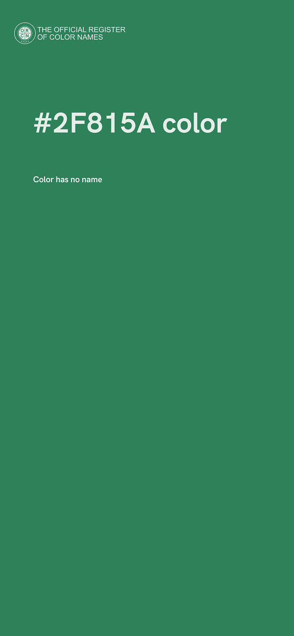 #2F815A color image