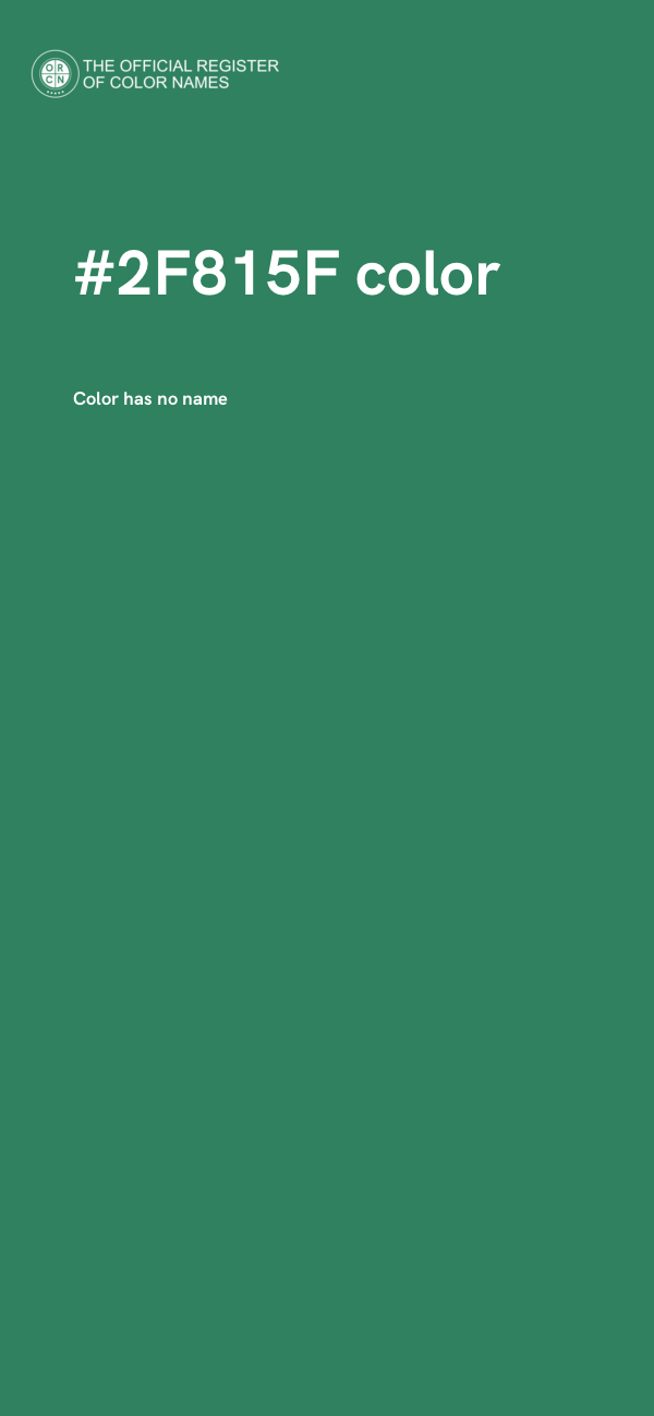 #2F815F color image