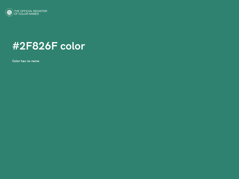 #2F826F color image