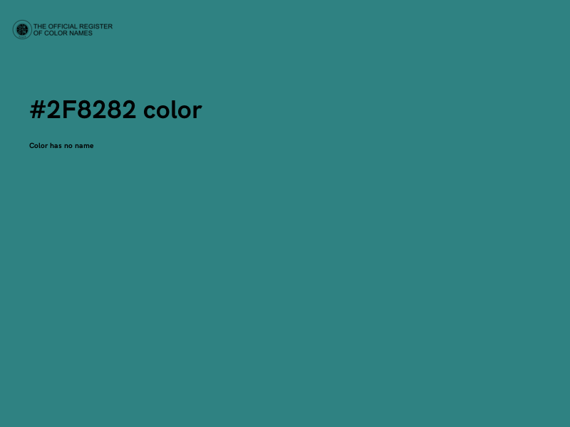 #2F8282 color image