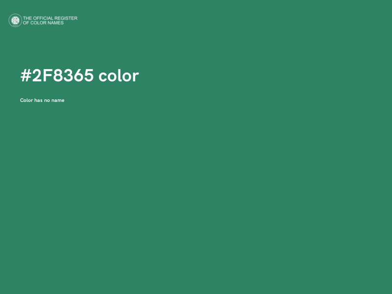 #2F8365 color image
