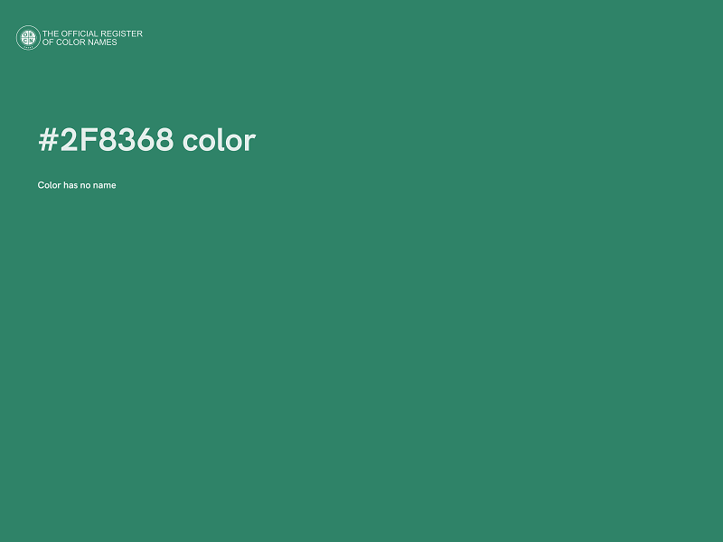 #2F8368 color image