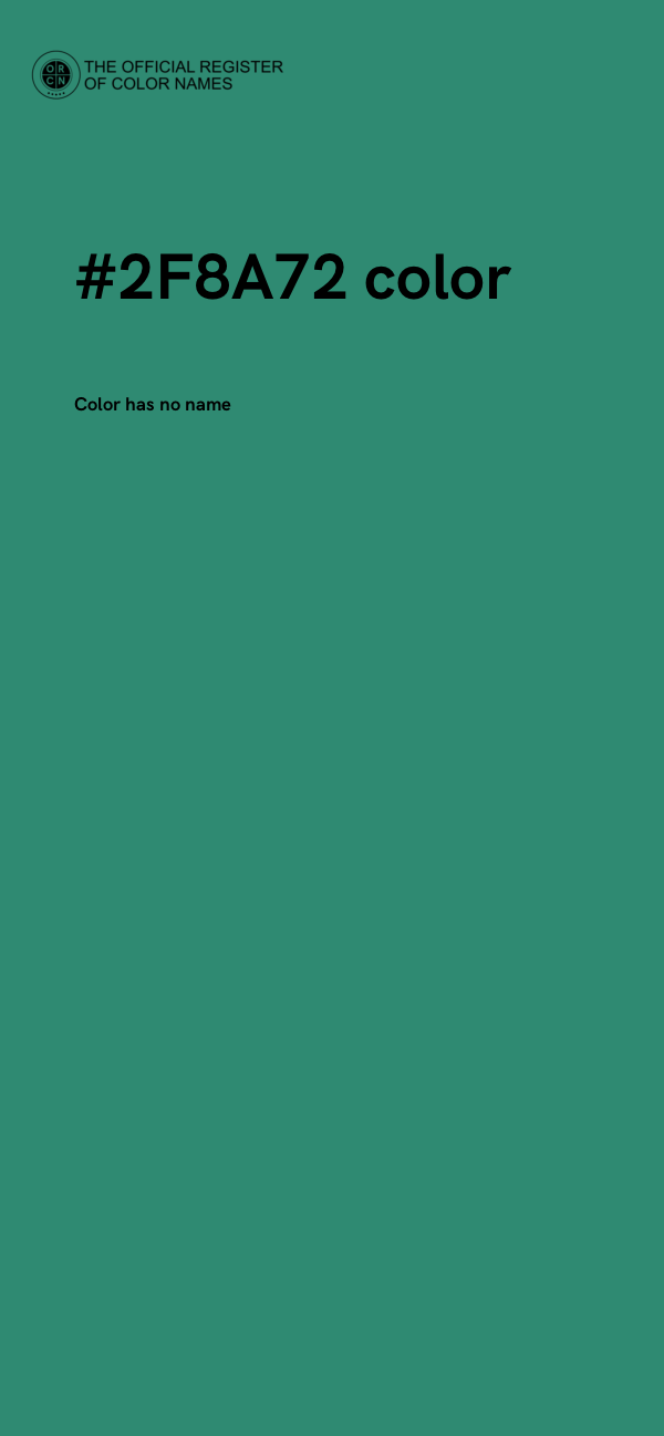 #2F8A72 color image