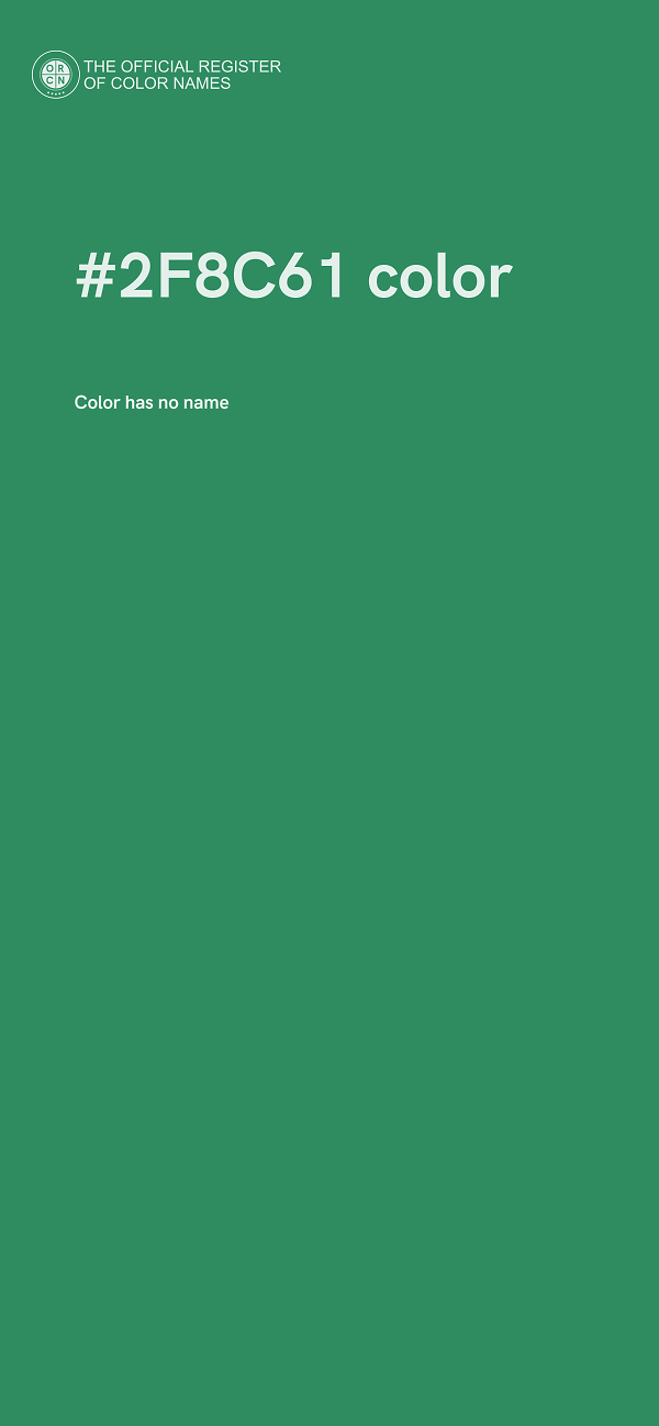 #2F8C61 color image