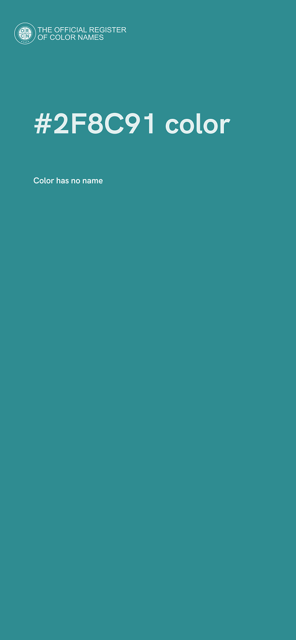 #2F8C91 color image