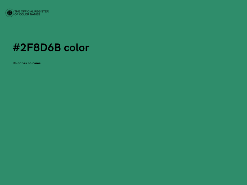 #2F8D6B color image
