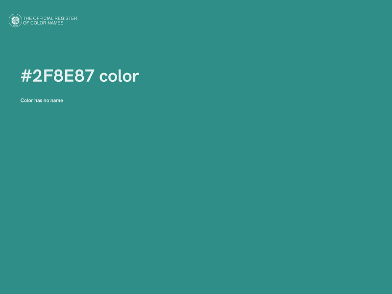 #2F8E87 color image