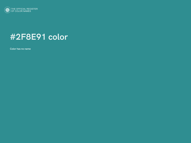 #2F8E91 color image