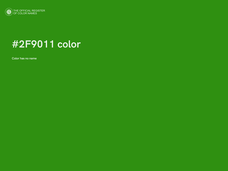 #2F9011 color image