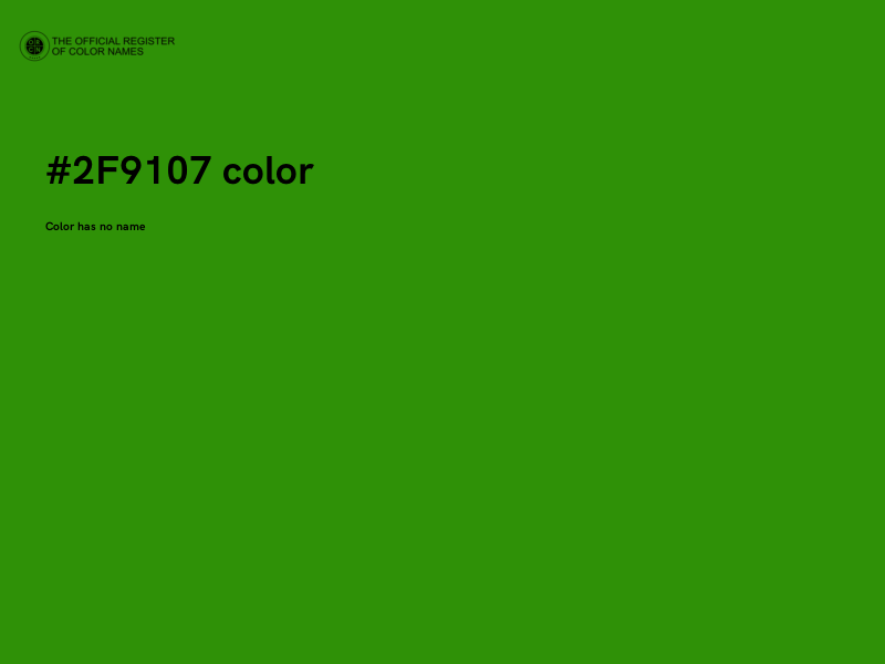 #2F9107 color image
