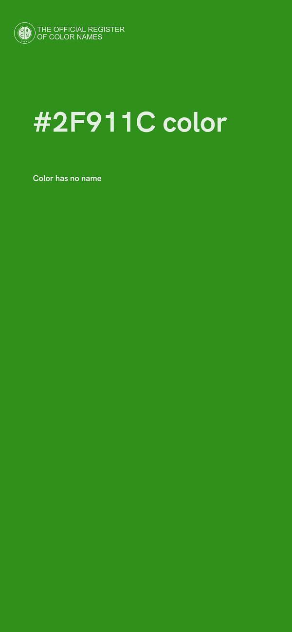 #2F911C color image