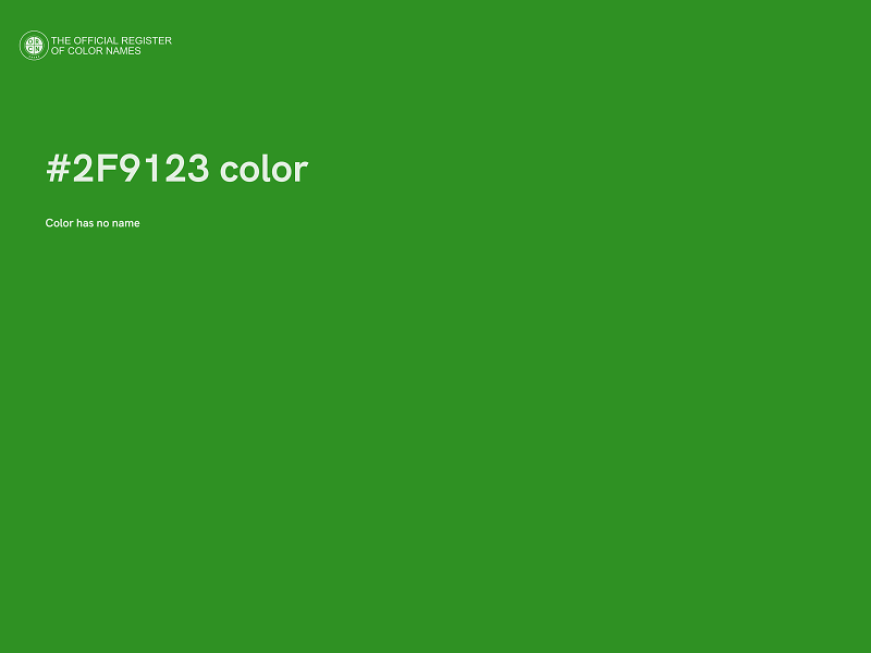 #2F9123 color image