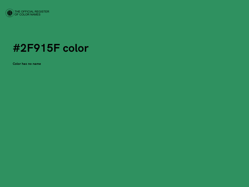 #2F915F color image