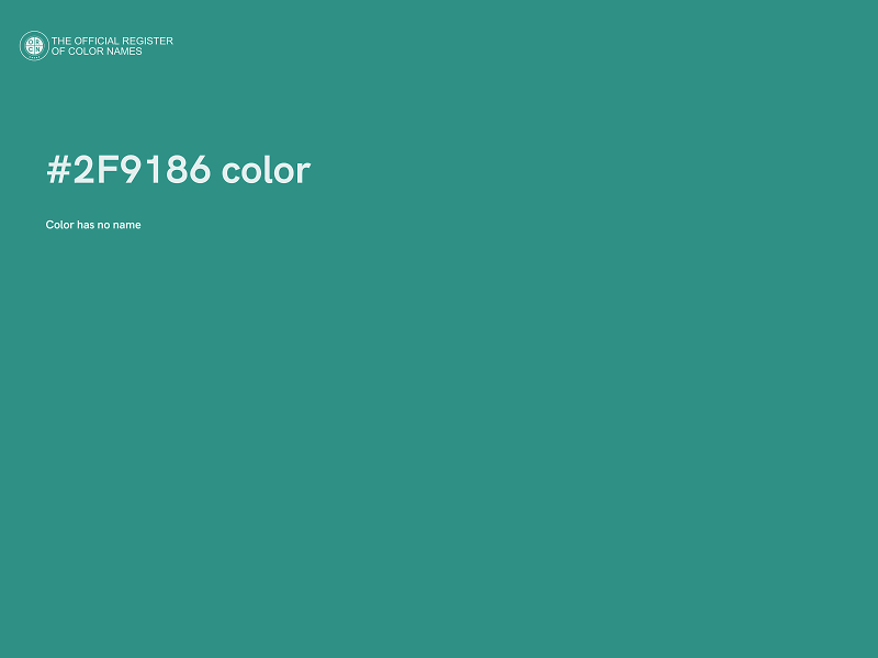 #2F9186 color image