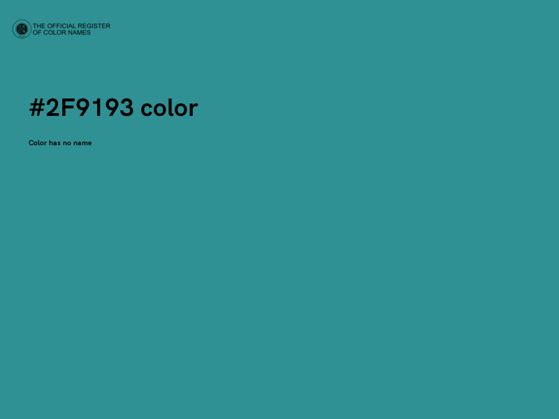#2F9193 color image