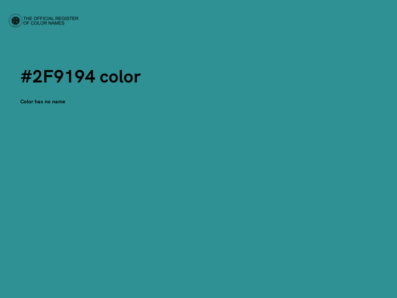 #2F9194 color image
