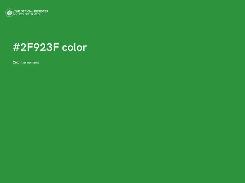 #2F923F color image