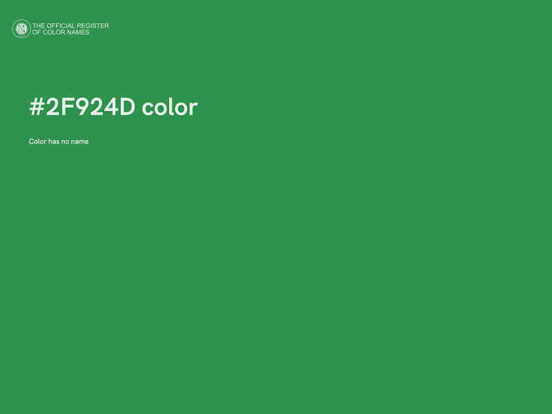 #2F924D color image