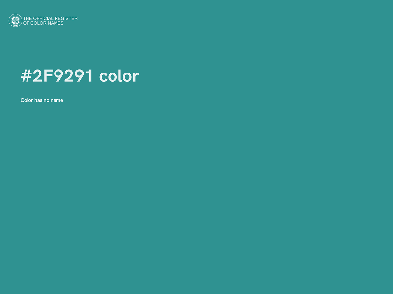 #2F9291 color image