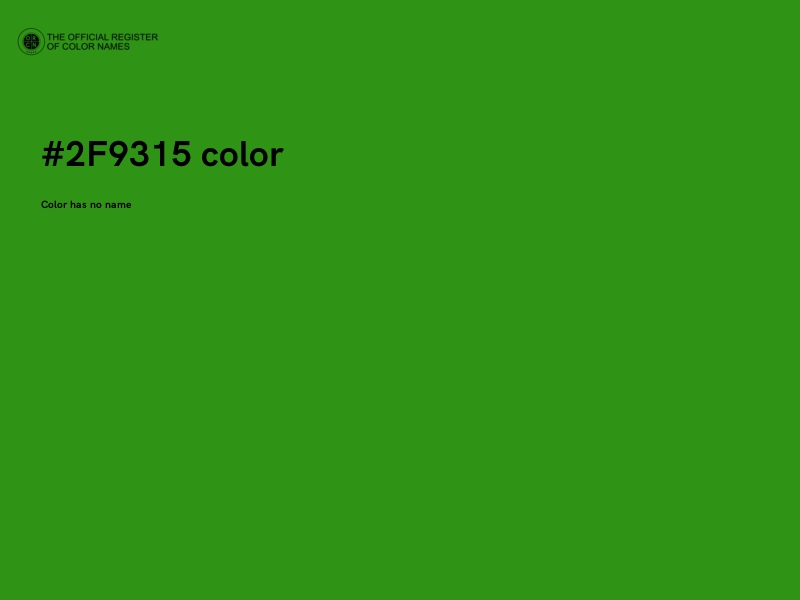 #2F9315 color image