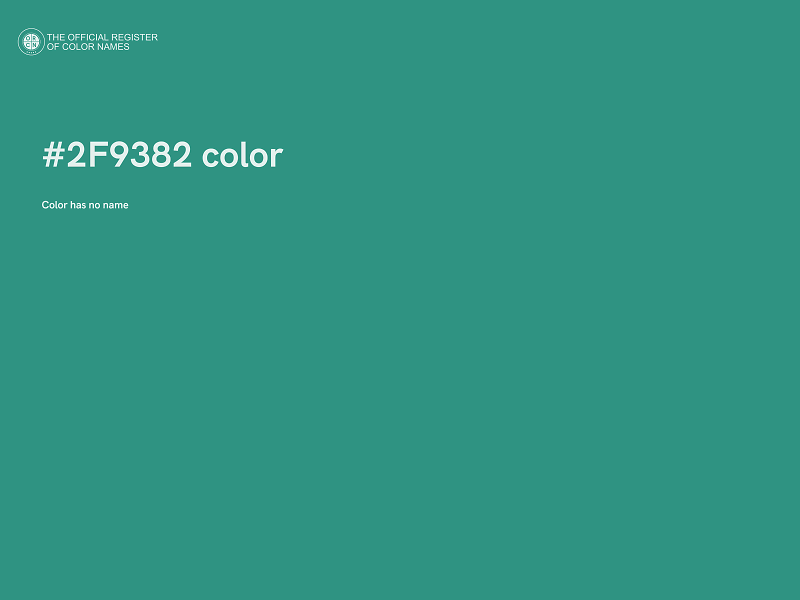 #2F9382 color image