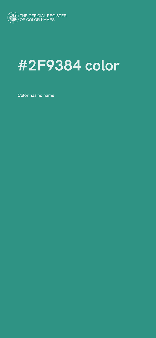 #2F9384 color image