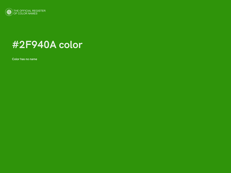 #2F940A color image