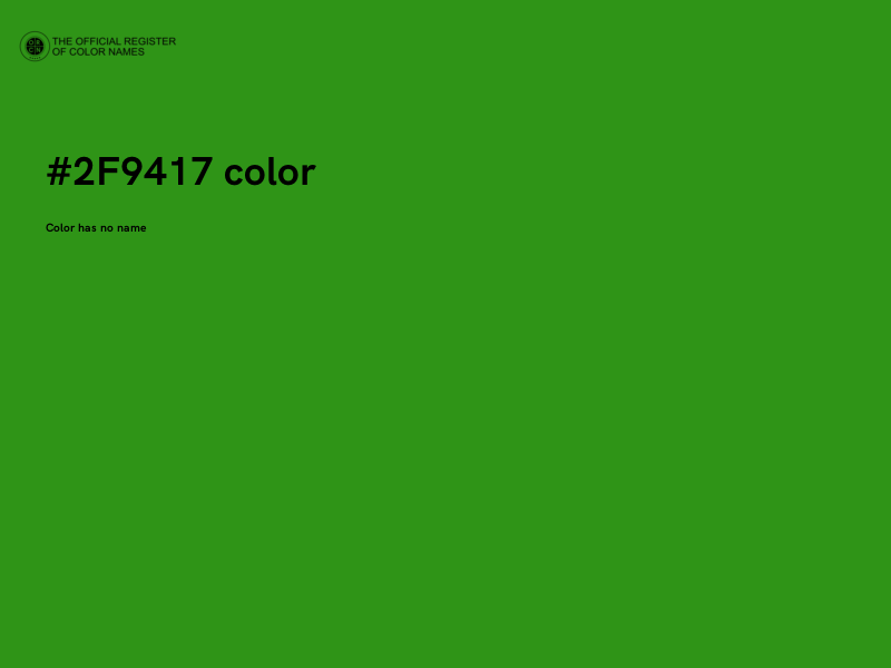 #2F9417 color image